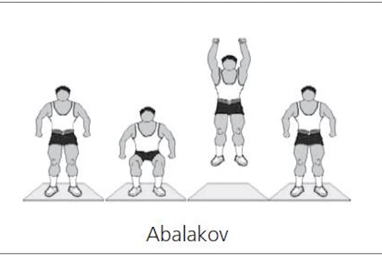 Abalakov sprongtest